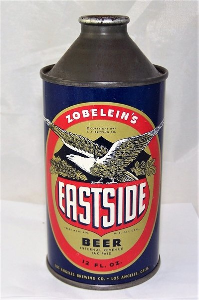 Eastside Cone Top Beer Can