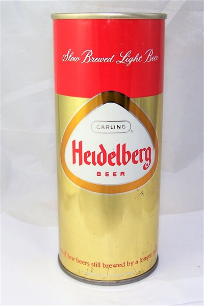 Heidelberg Metallic 16 Ounce Tab Top Beer Can