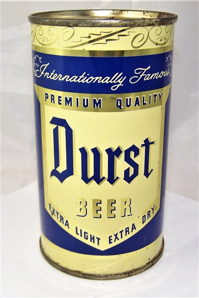 Durst Flat Top Beer Can From Chicago...Nice can!