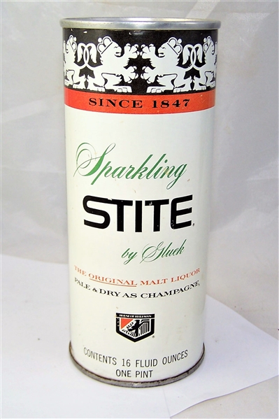 Sparkling Stite 16 Ounce Tab Top Beer Can....Kentucky