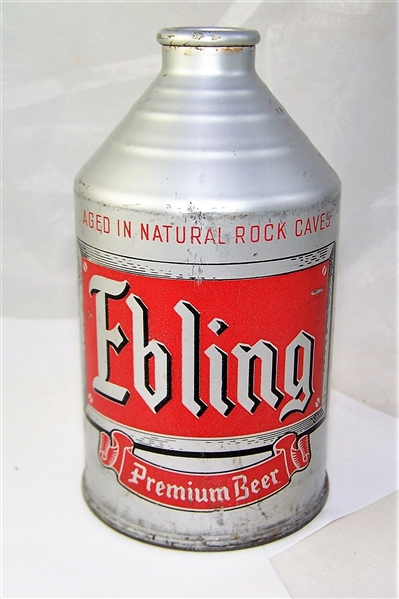 Ebling Crowntainer Beer Can