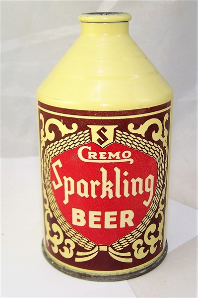 Cremo Sparkling Crowntainer Beer Can.....Clean!!