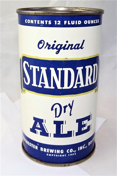 Standard Original Dry Ale Flat Top Beer Can