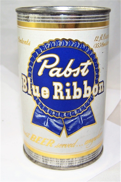 Late 50s Pabst 3.5 Inch Bank Top Can