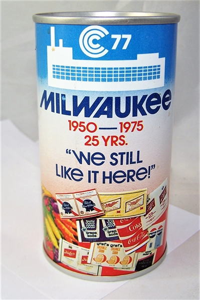 Milwaukee "We still Like It Here" 1950-1975 Commemorative can