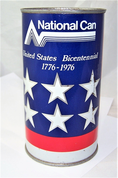 National Can Co. "United States Bicentennial 1776-1976 Bank Top Can