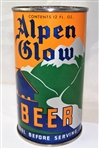 Alpen Glow Opening Instruction Flat Top Beer Can (Enamel)