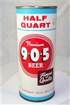 9-0-5 Half Quart Flat Top Beer Can