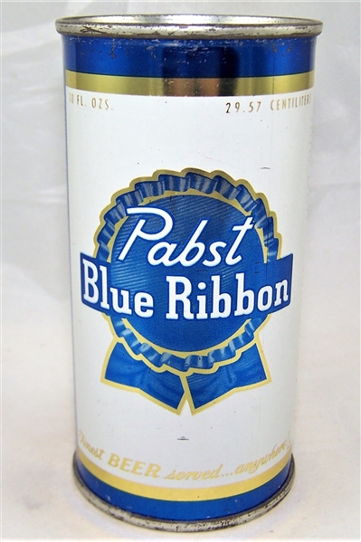 Pabst 10 Ounce Flat Top Beer Can....Tough Can!