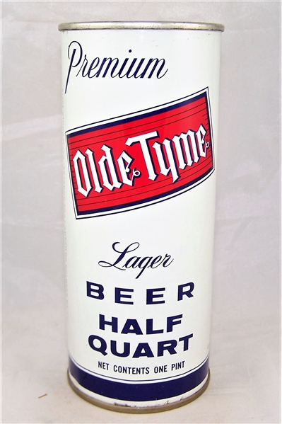 Old Tyme Lager 16 Ounce Juice Top Beer Can...Clean!