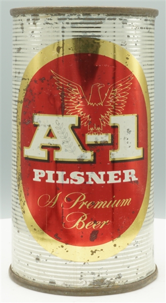 A-1 Pilsener Beer flat top