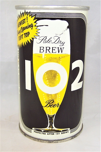  Brew 102 Easy Opening Soft Top Beer Can