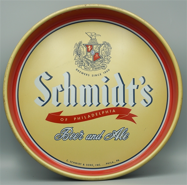  Schmidt Beer and Ale tray