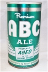  ABC Ale August Wagner Tab Top Beer Can