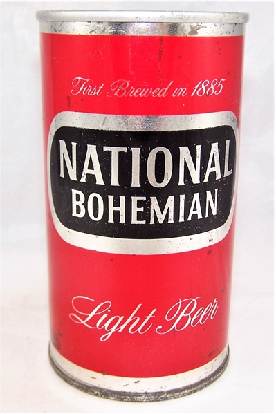  National Bohemian (Detroit) Zip Top Beer Can