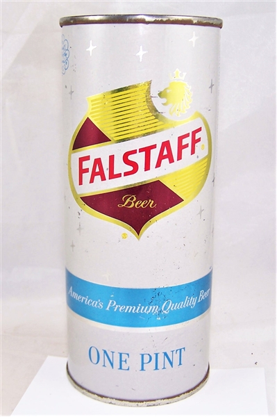  Falstaff 16 Ounce Bank Top Beer Can..