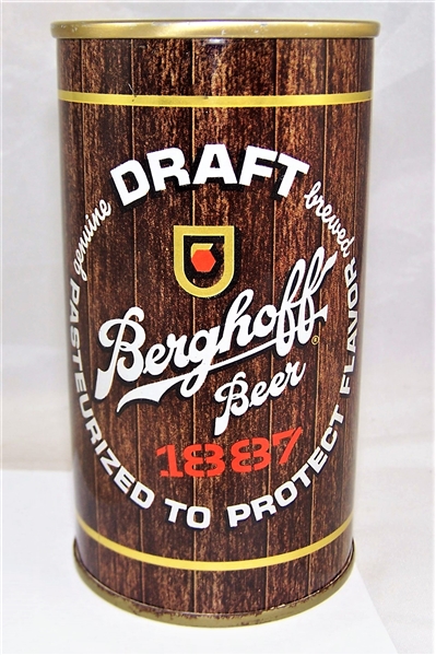  Berghoff Draft 1887 Tab Top Beer Can