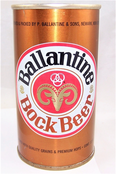  Ballantine Bock (Enamel) Tab Top Beer Can...Stunner!