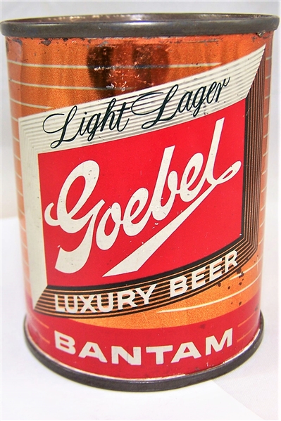  Goebel Luxury 8 Ounce Flat Top Beer Can