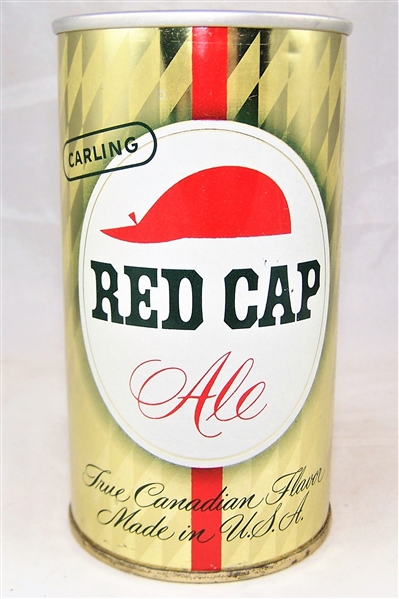  Red Cap Ale Zip Top Beer Can