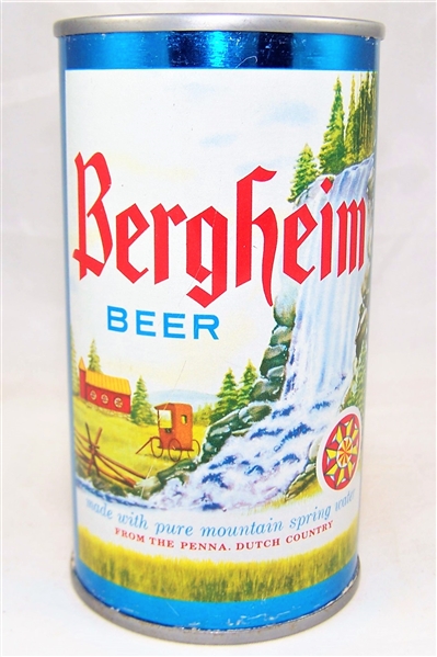  Bergheim Flat Top Beer Can