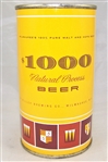  $1000 Natural Process Flat Top Beer Can