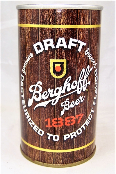  Berghoff 1887 Tab Top Beer Can