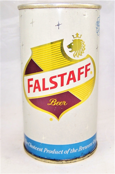  Falstaff (San Jose) Tab Top Beer Can