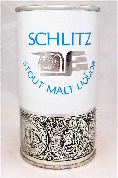  Schlitz Stout Malt Liquor Zip Top 1963