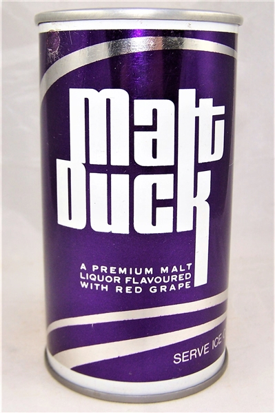  Malt Duck Test (Actual Can In Book) Impossible!