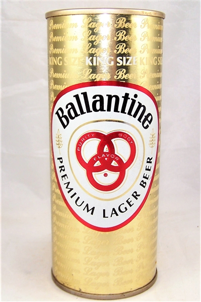  Ballantine Premium Lager 16 Ounce Tab Top