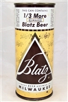  Blatz 1/3 More 16 Ounce Flat Top Beer Can