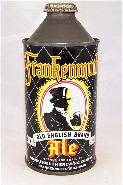  Frankenmuth Old English Brand Ale Cone Top