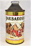  Barbarossa IRTP Cone Top Beer Can