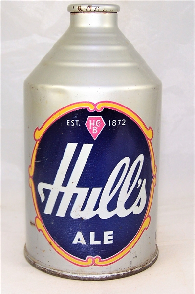  Hulls Ale IRTP Crowntainer Beer Can