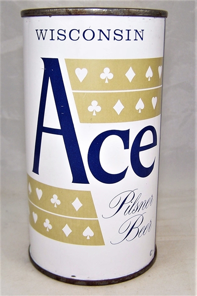  Ace Pilsner Flat Top Beer Can