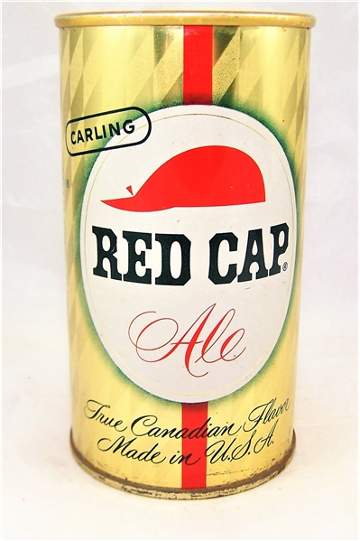  Red Cap Ale Zip Top Beer Can