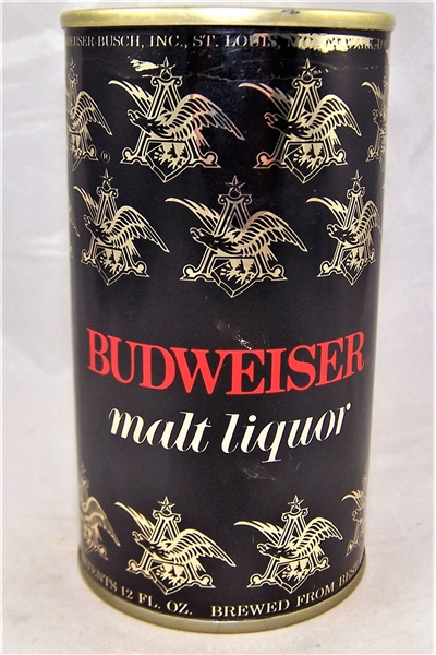  Budweiser Malt Liquor Test Can Tab Top