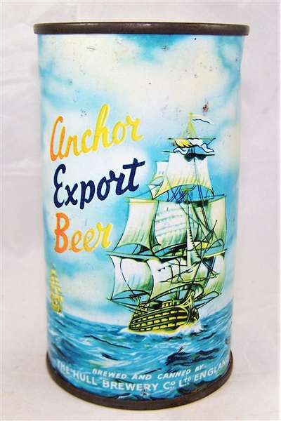  Anchor Export Flat Top Beer Can (England)