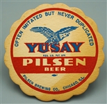  Set of 5 Chicago coasters - Yusay, Fox DeLuxe, Edelweiss, Meister Brau, Monarch