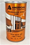  American Can Co. 1973 Open House Bank Top