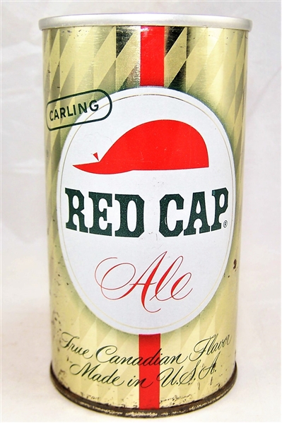  Red Cap Ale Zip Top Beer Can