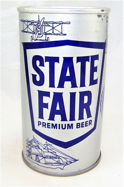  State Fair Zip Top Beer Can