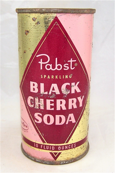  Pabst 10 Ounce Black Cherry Soda Flat