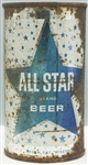 All Star Brand Beer flat top 