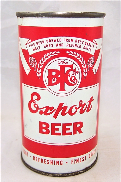  BFC Export Flat Top Beer Can