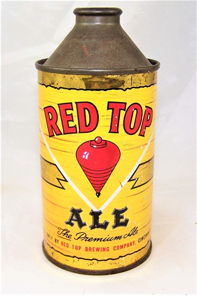  Red Top Ale IRTP Cone Top Beer Can 181-02