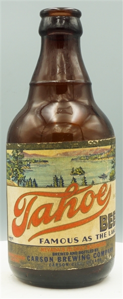  Tahoe Beer brown steinie bottle