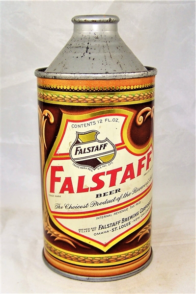  Falstaff IRTP CONE TOP CLEAN! 161-25