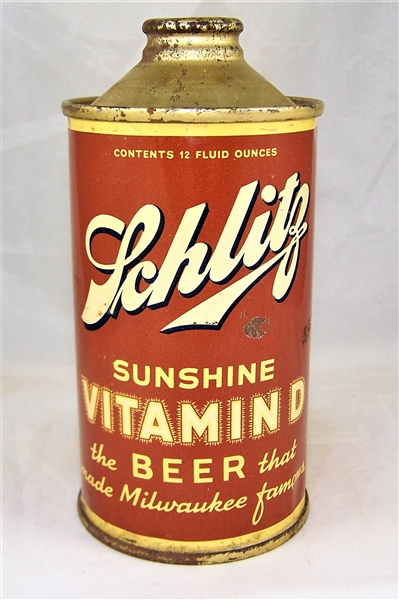  Schlitz Sunshine Vitamin D Low Pro Cone 183-17
